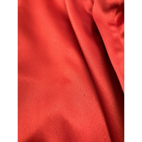 Cabernet by Sleep Sense Womens Deep Red Kimono Style Robe Mid Calf Size M - Picture 11 of 13